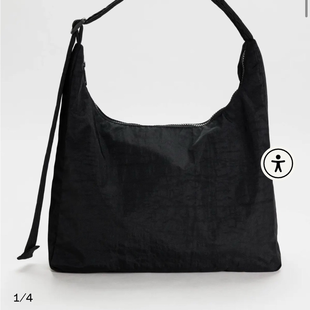 BAGGU Black Shoulder Bag